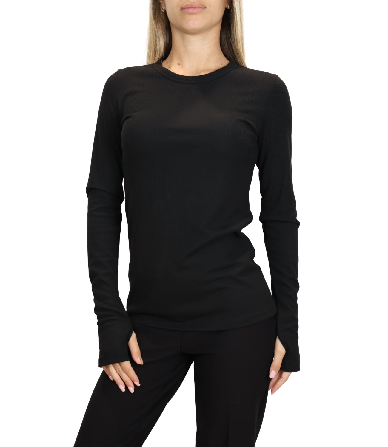 Vicolo T-Shirt da Donna - A Nero 99 U - Uac0064