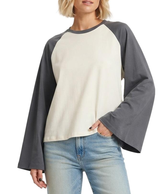Vicolo T-Shirt da Donna - Acf Piombo/burro U - Uac0169