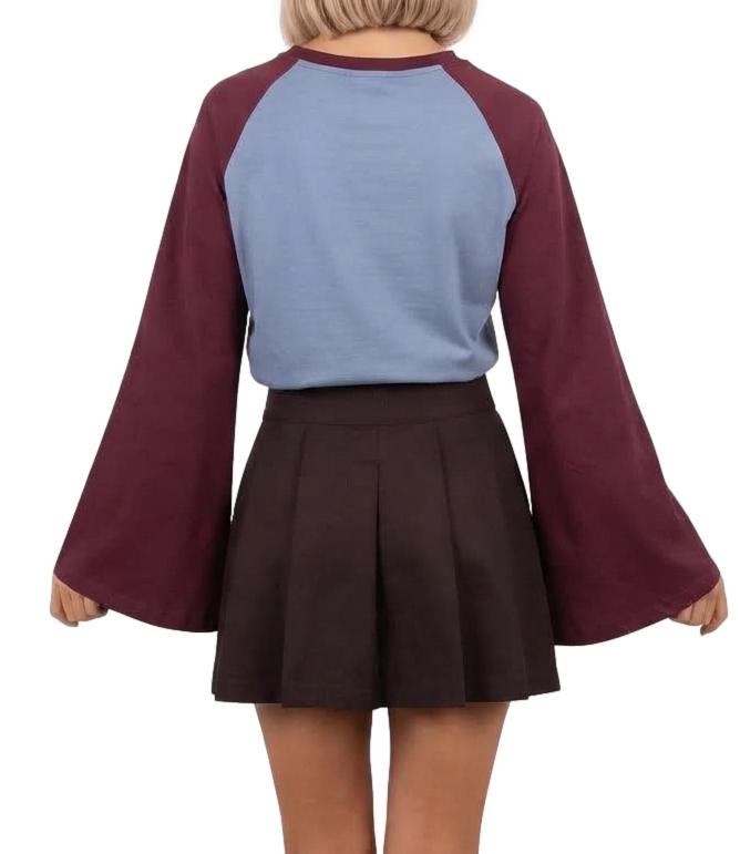 Vicolo T-Shirt da Donna - Acf Azzurro/bordeaux U - Uac0169