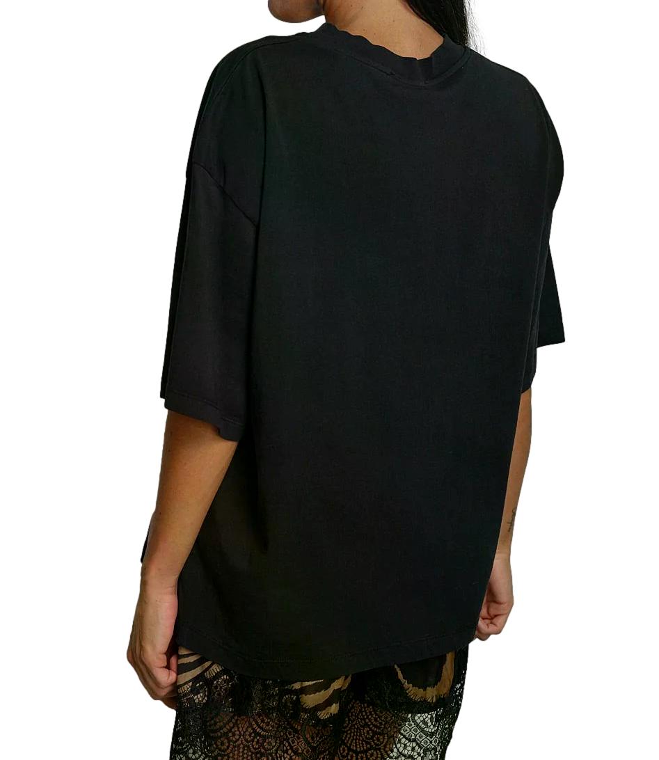 Vicolo T-Shirt da Donna - Nero - Uac0170