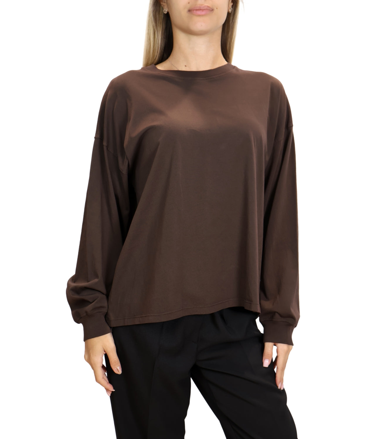 Vicolo T-Shirt da Donna - Fu Fondente 69 U - Uac0179