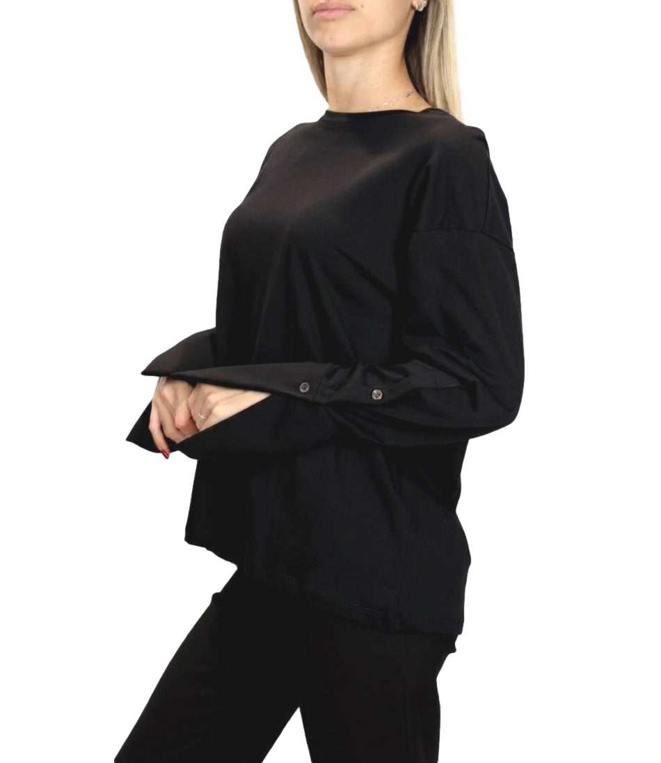 Vicolo Top da Donna - Nero - Uac0201