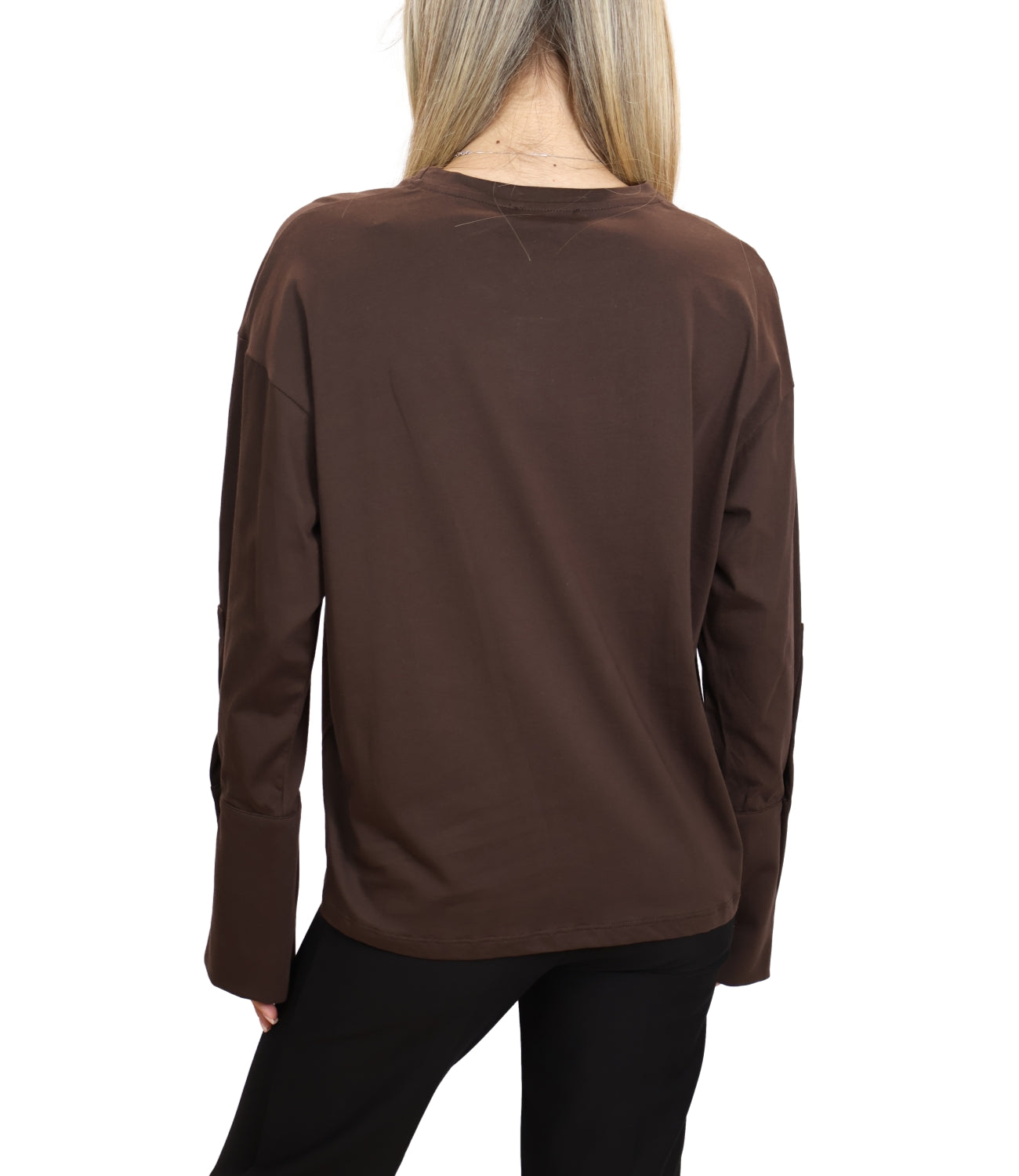 Vicolo T-Shirt da Donna - Acu Fondente 69 U - Uac0201