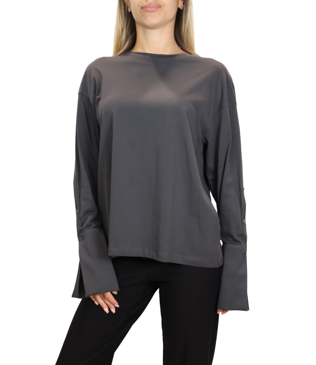 Vicolo T-Shirt da Donna - Acu Asfalto 95 U - Uac0201