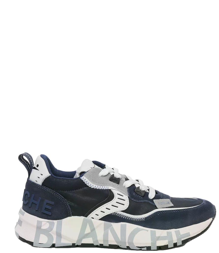 Voile Blanche Sneakers da Uomo - Delavè/wax Blue - 001-2017465-17