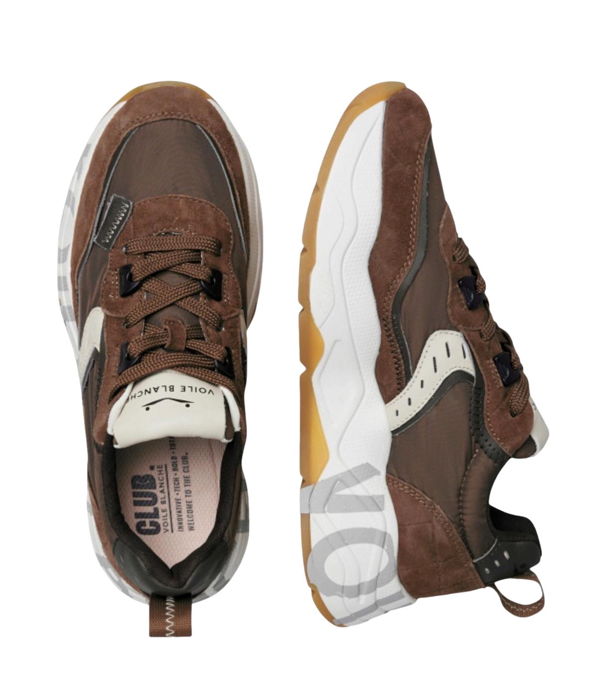 Voile Blanche Sneakers da Donna - BrowN-Dark Brown - 001-2017475-39