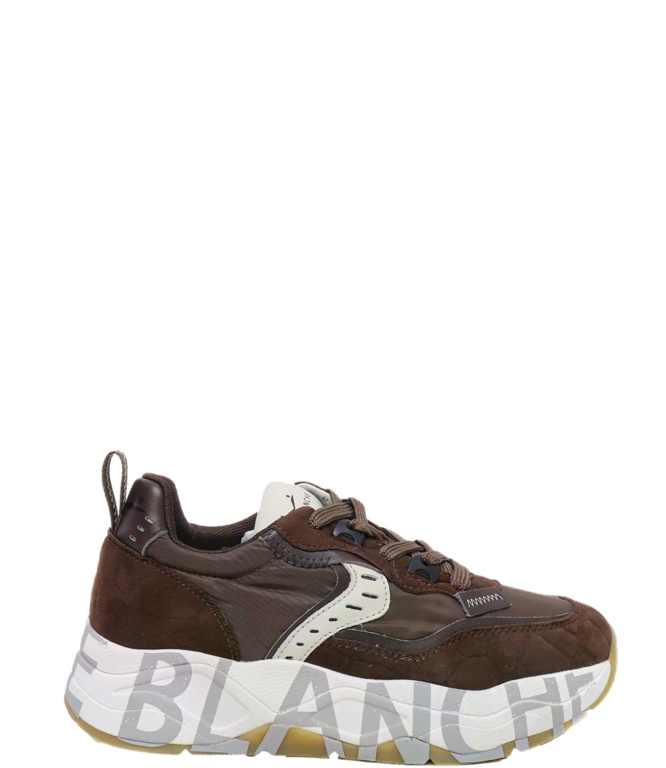 Voile Blanche Sneakers da Donna - BrowN-Dark Brown - 001-2017475-39