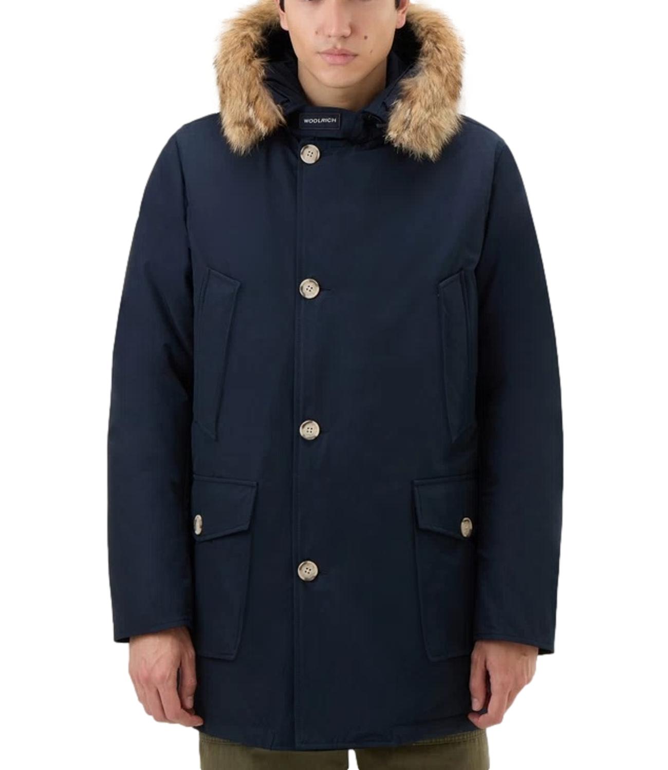 Woolrich Giubbino da Uomo - Melton Blue - Cfwoou0482mbut0001