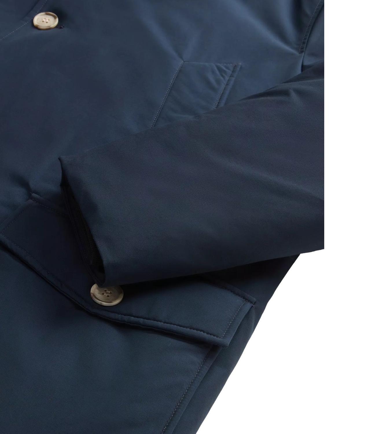 Woolrich Giubbino da Uomo - Melton Blue - Cfwoou0484mbut0001