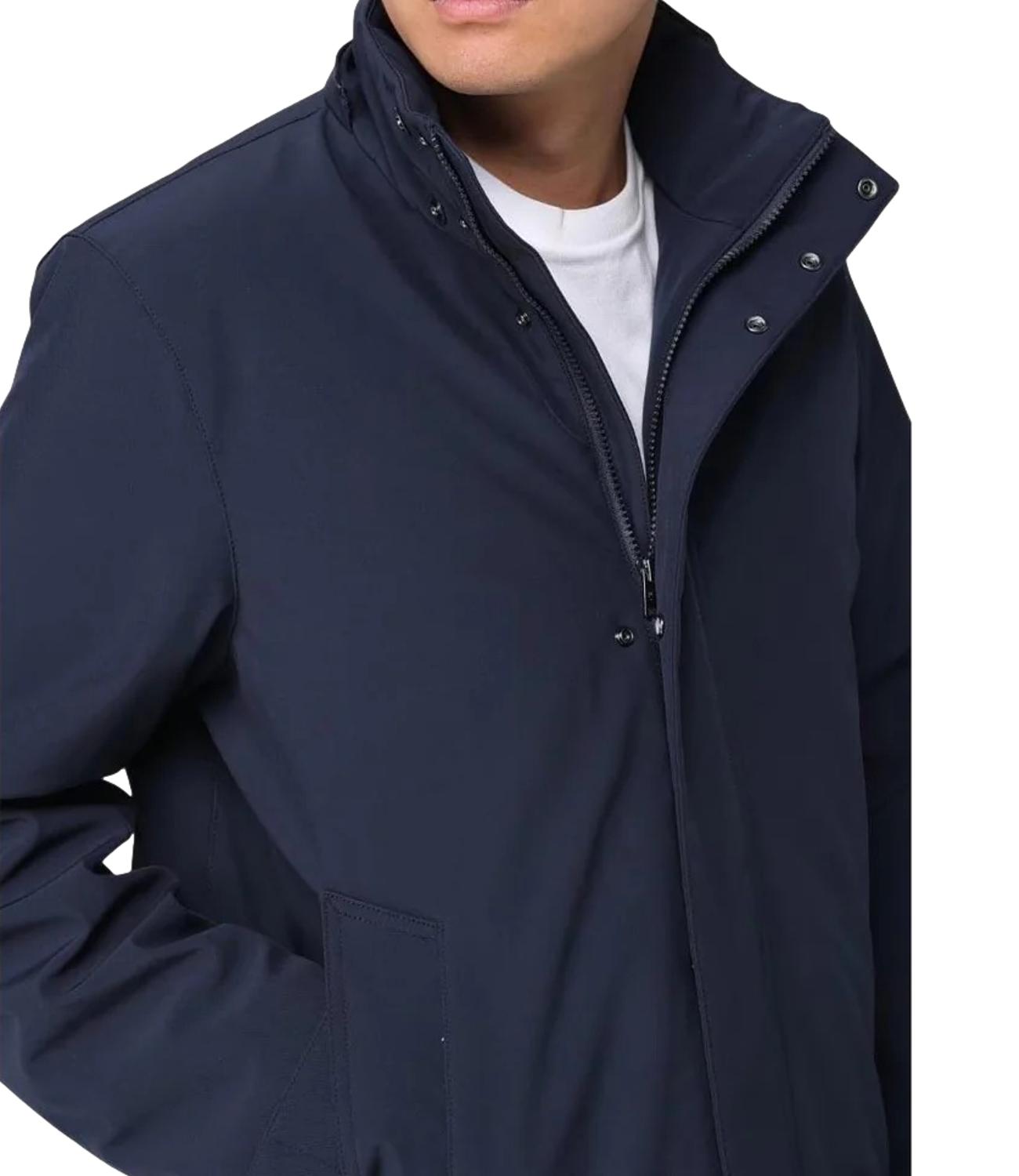 Woolrich Giacca da Uomo - Melton Blue - Cfwoou2017mbut3496