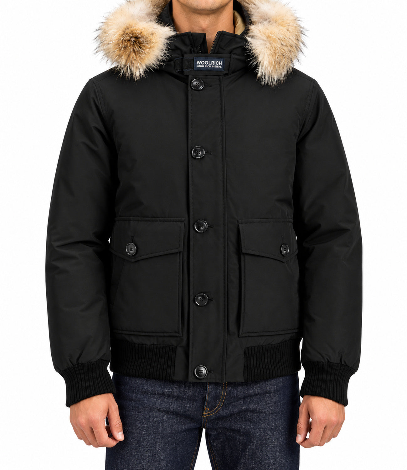 Woolrich Bomber da Uomo - Black - Cfwoou2238mrut0001