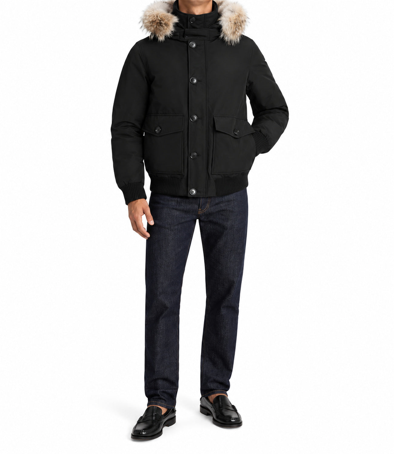 Woolrich Bomber da Uomo - Black - Cfwoou2238mrut0001