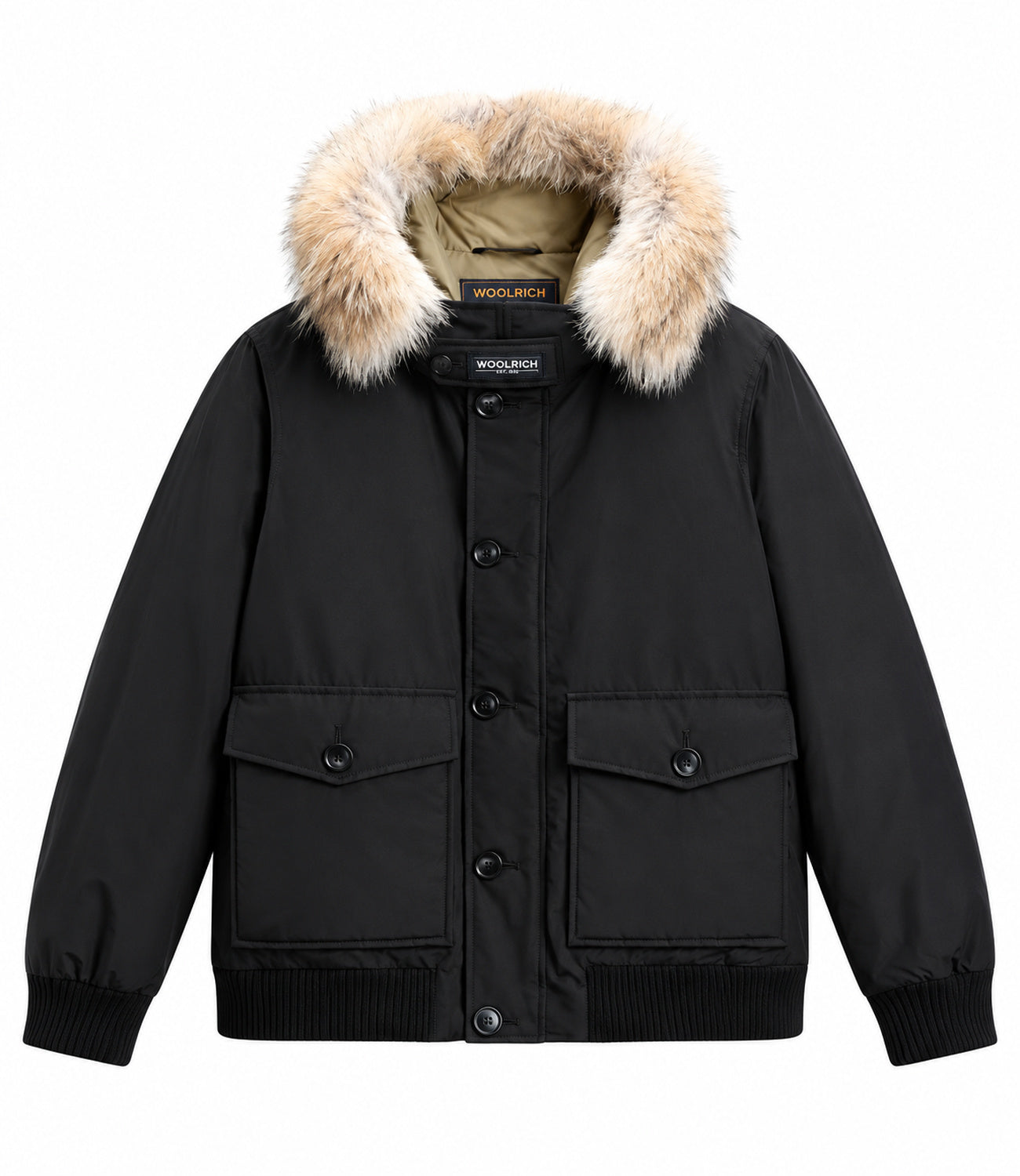 Woolrich Bomber da Uomo - Black - Cfwoou2238mrut0001