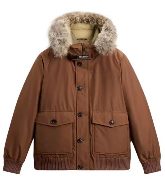 Woolrich Bomber da Uomo - Bison - Cfwoou2238mrut0001