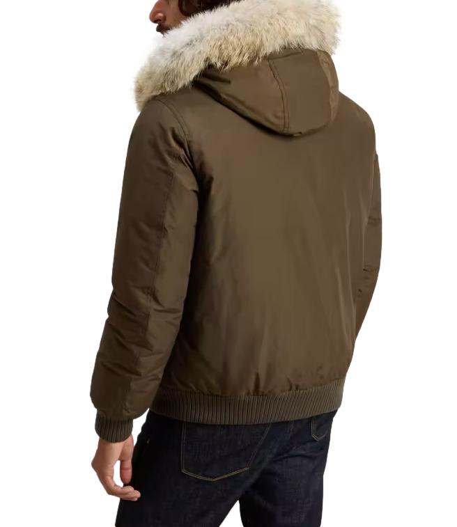 Woolrich Bomber da Uomo - Dark Green - Cfwoou2238mrut0001