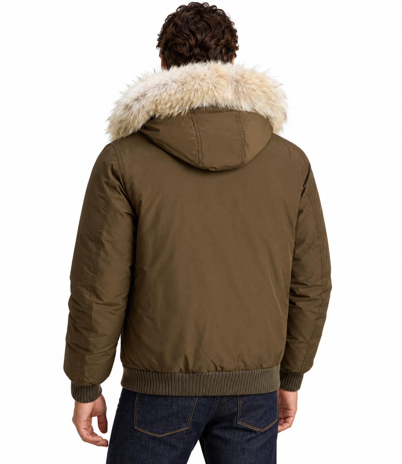 Woolrich Bomber da Uomo - Dark Green - Cfwoou2238mrut0001