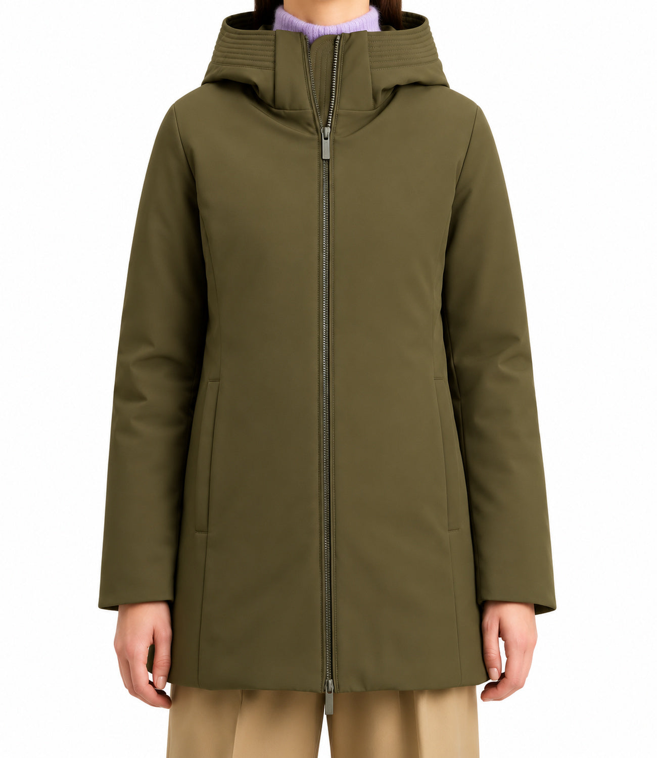 Woolrich Giubbino da Donna - Dark Green - Cfwwou2045fbut3496