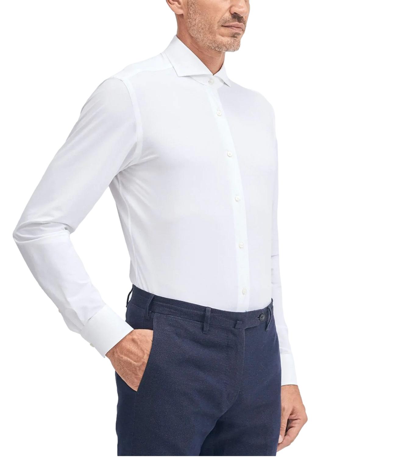Xacus Camicia da Uomo - Bianca - Act558ml 11460