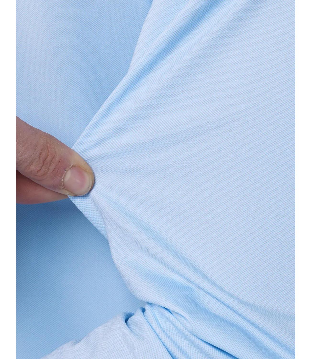 Xacus Camicia da Uomo - Celeste - Act558ml 11460