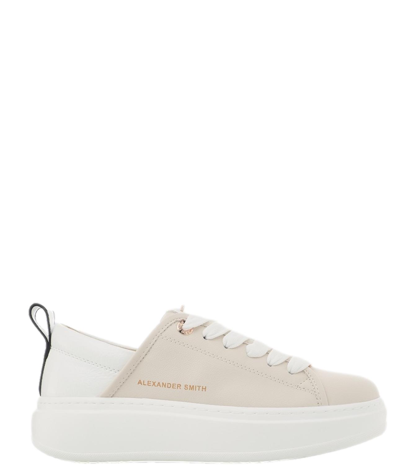 Alexander Smith sneakers Eco Wembley white nude