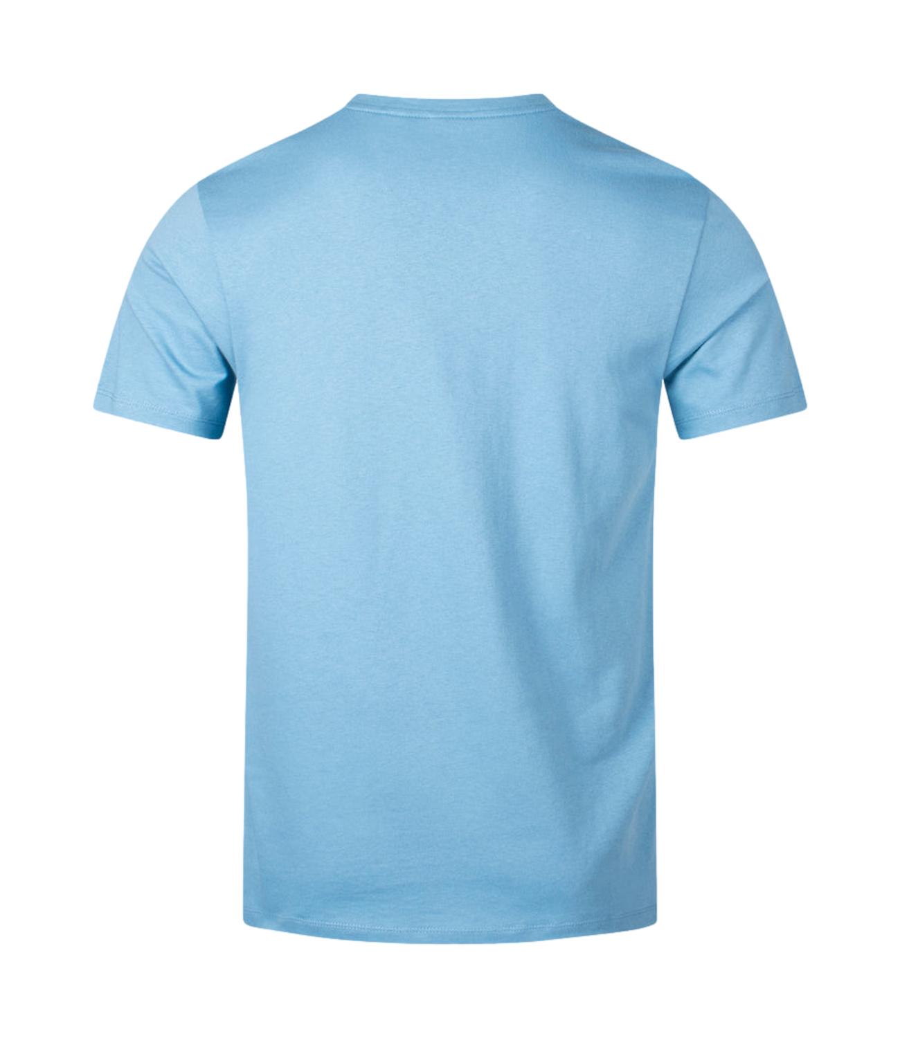 T-shirt Hugo Boss azzurro uomo