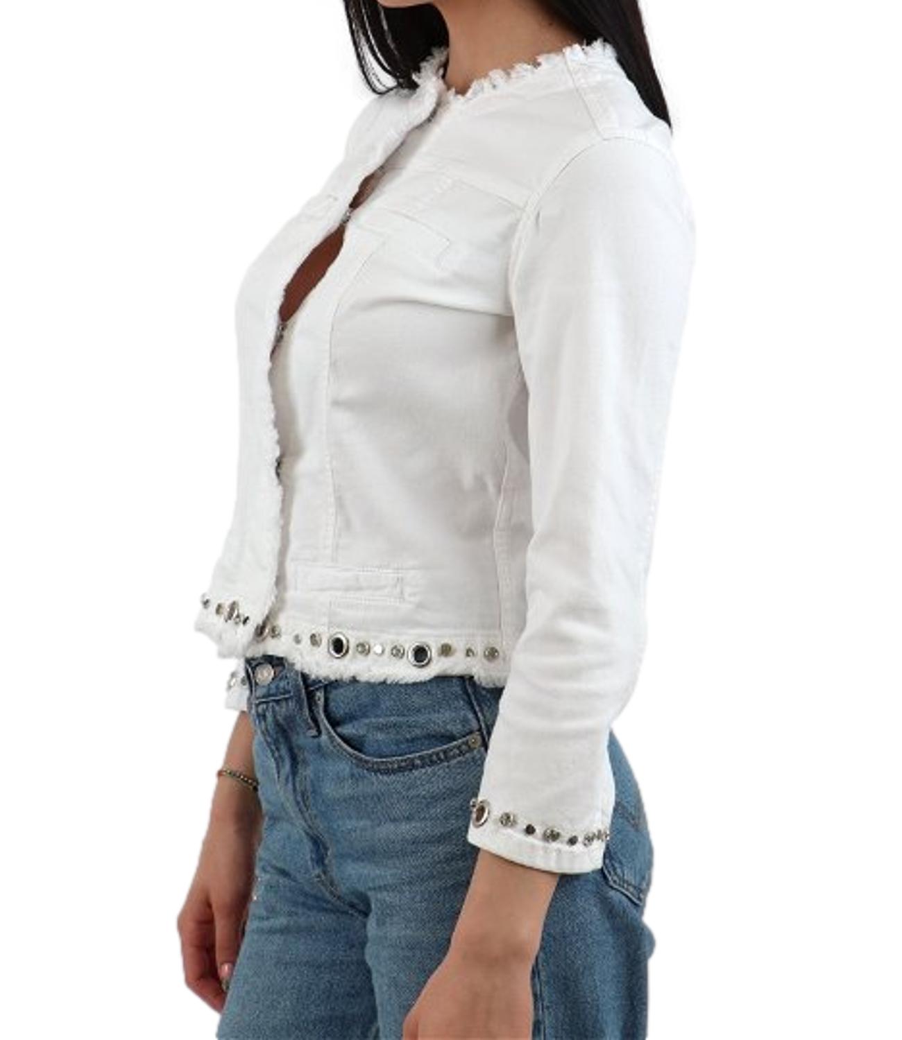 Liu Jo giacca bianco ottico/nickel donna