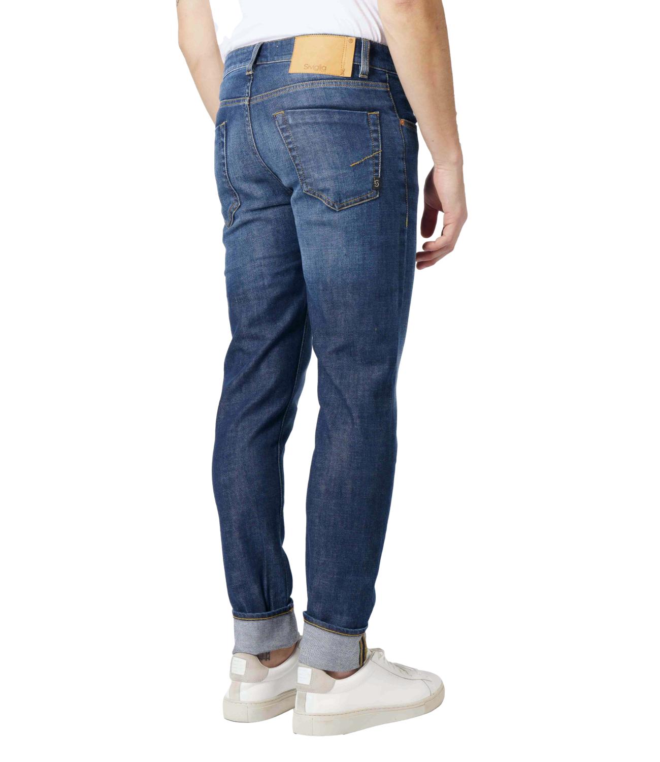 Siviglia jeans denim medio chiaro uomo