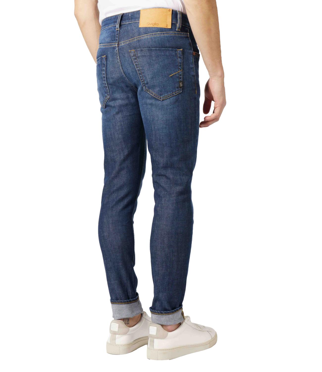 Siviglia jeans denim medio leggermente slavato