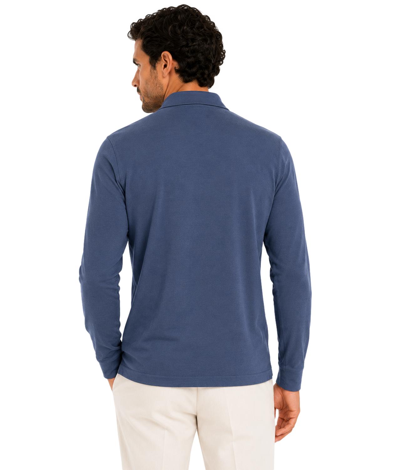 At.p.co Polo da Uomo - Blu Scuro - A32450c300