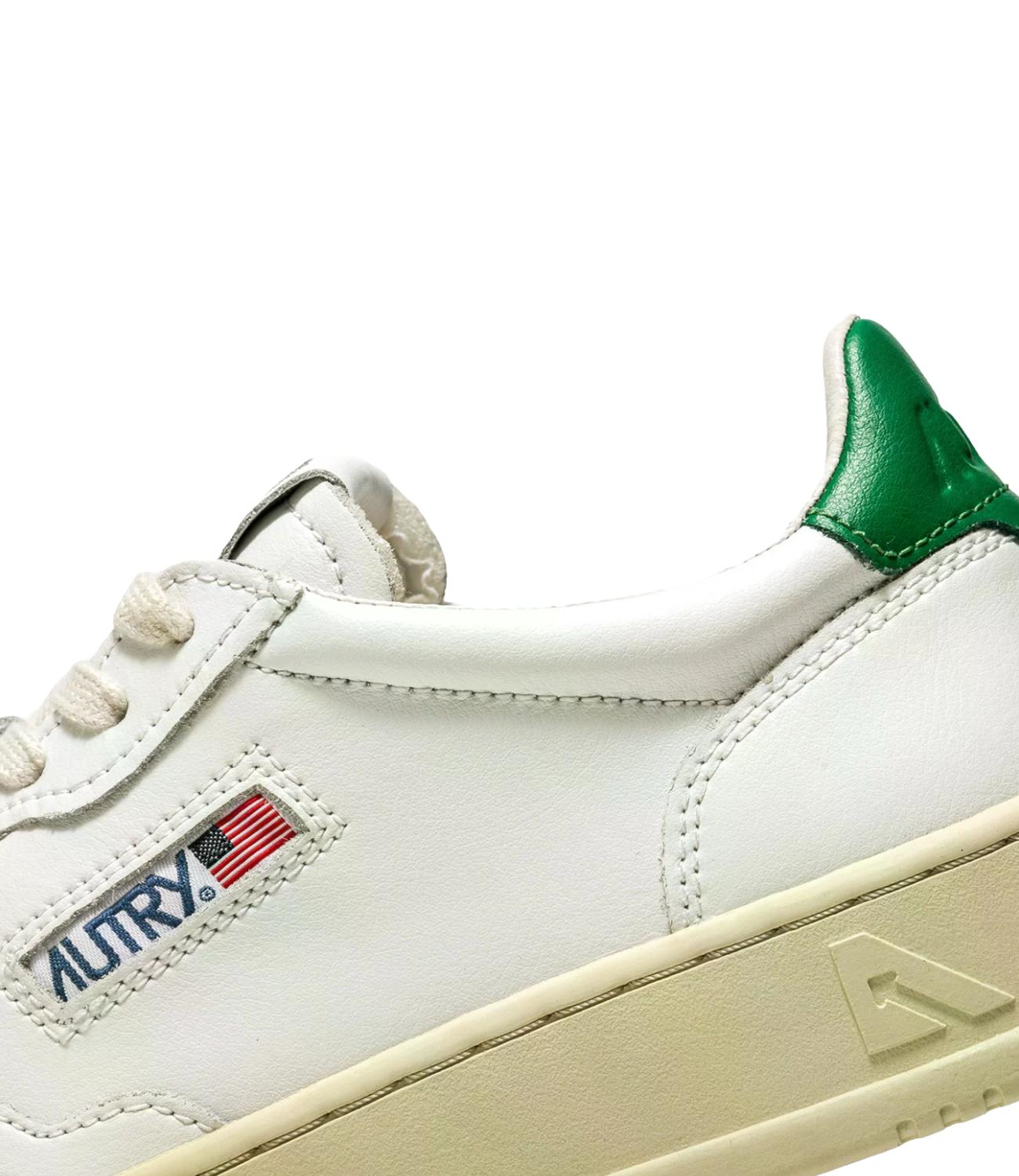 Autry Sneakers da Uomo - Bianca Verde - Aulm Ll20