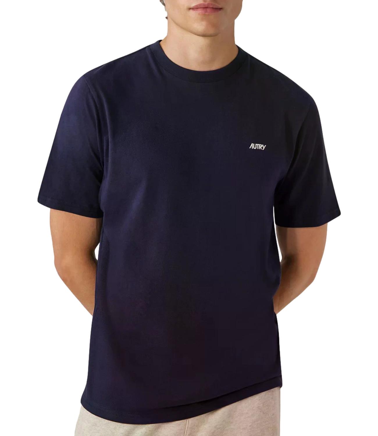 Autry T-Shirt da Uomo - Cotton Blue - Tspm 007b