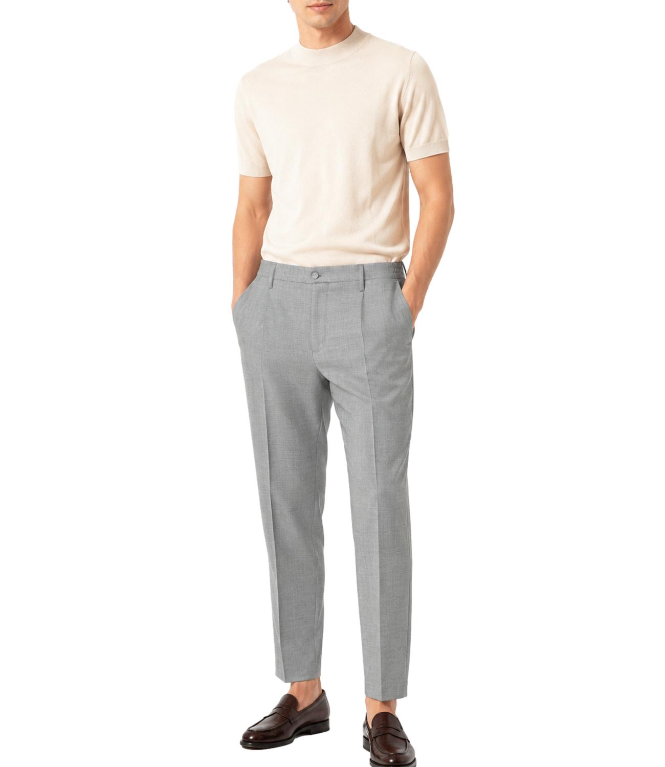 Berwich Pantalone da Uomo - Midnight - Pu19barberlongvb101