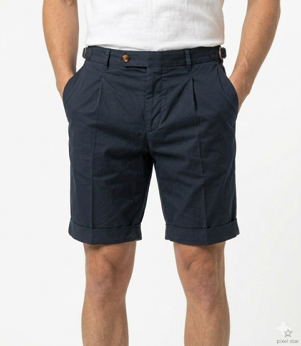 Berwich Bermuda da Uomo - Navy - Pu19bermuda1P-Gdoi0061