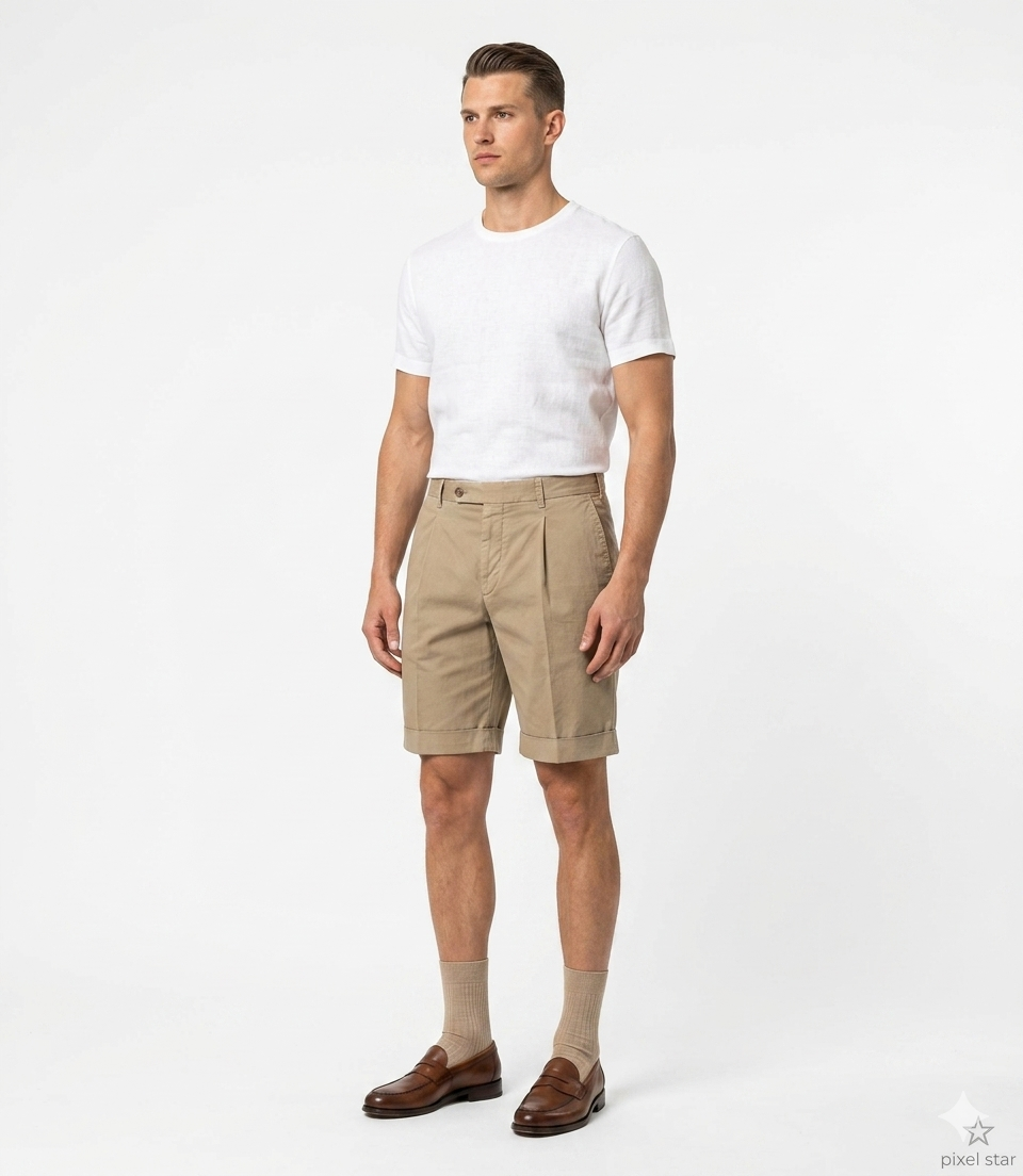 Berwich Bermuda da Uomo - Noce - Pu19bermuda1P-Gdoi0061