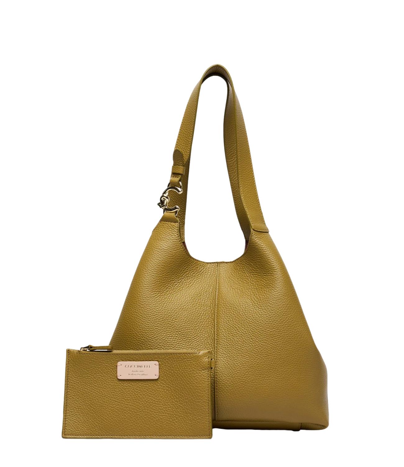 COCCINELLE borsa verde donna