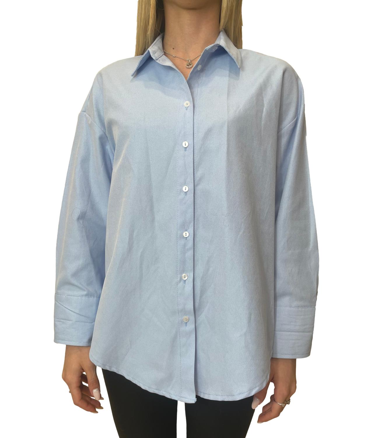 Dixie Camicia da Donna - Celeste - C881a047