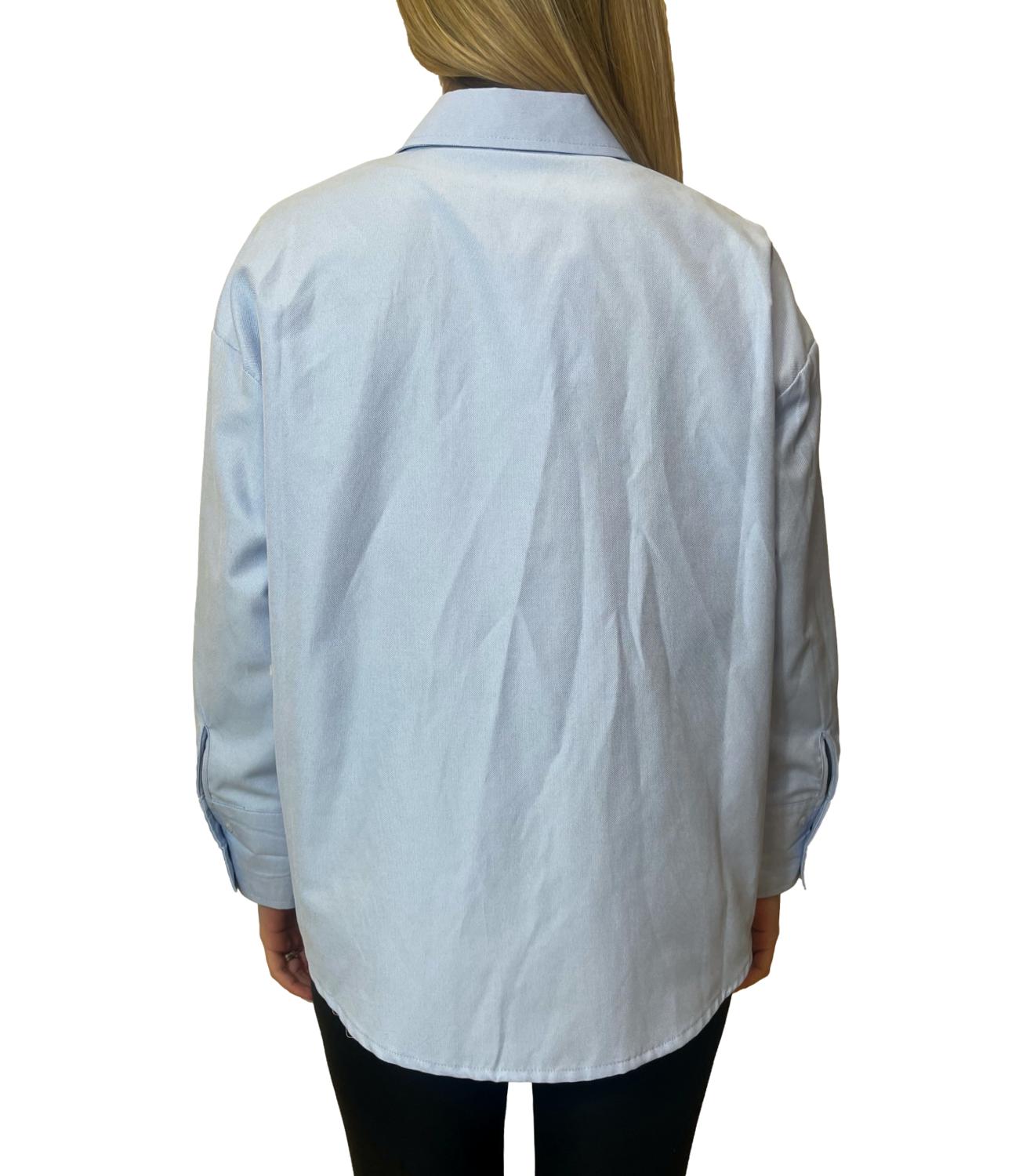 Dixie Camicia da Donna - Celeste - C881a047