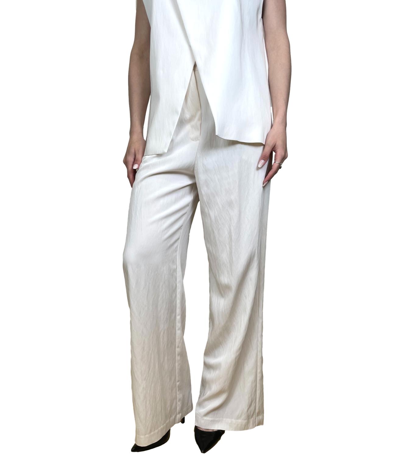Dixie Pantalone Bianco Donna