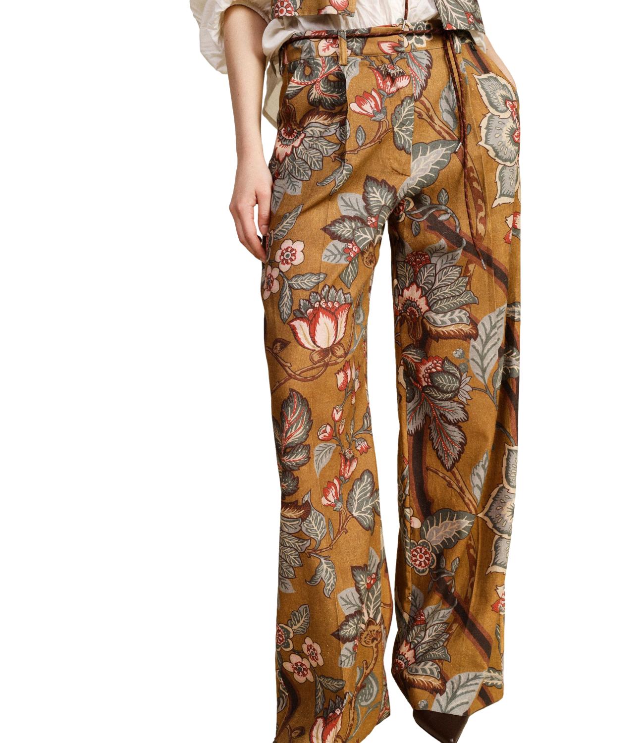 Dixie Pantalone Multicolor Donna