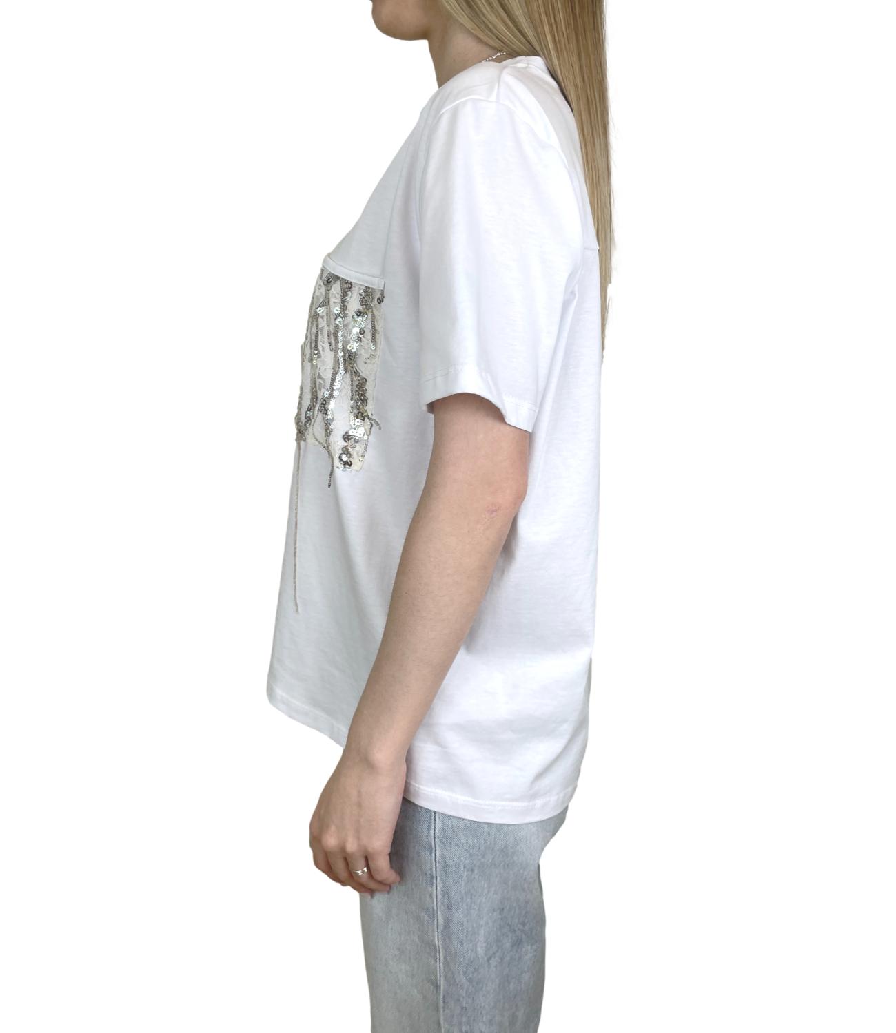 Dixie T-shirt Bianca Donna