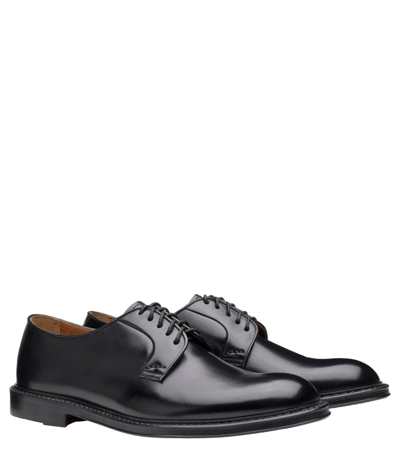 Doucal's Mocassino da Uomo - Horse Nero+f.do Nero
