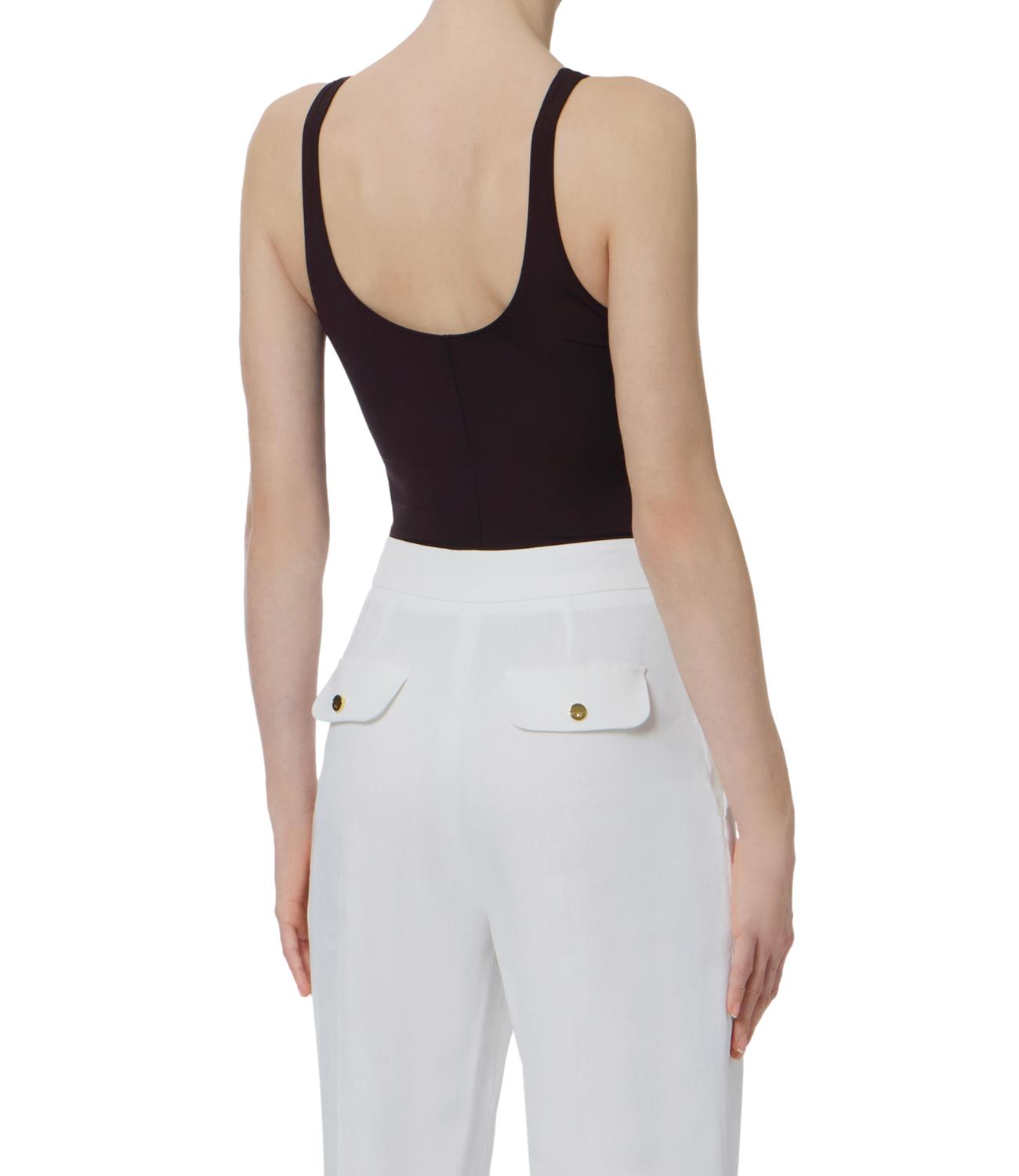 Body marrone donna