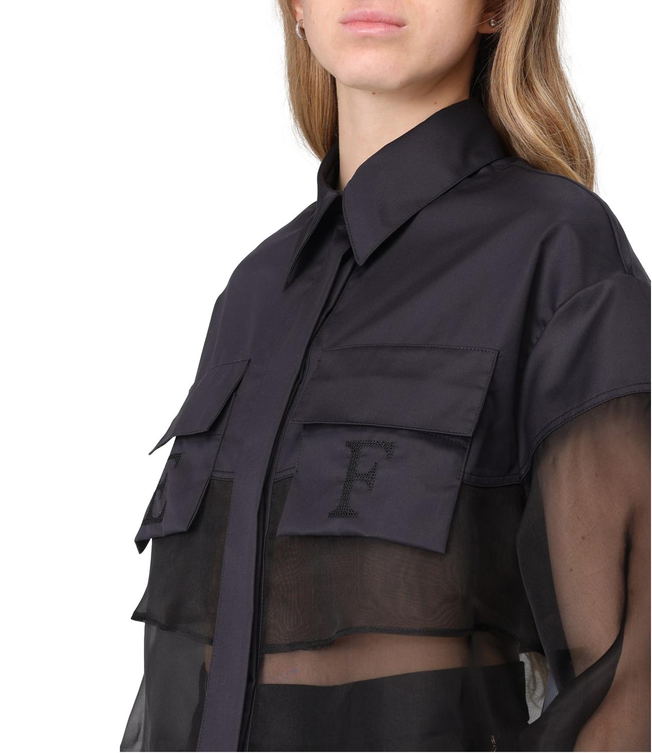 Ef camicia nera donna