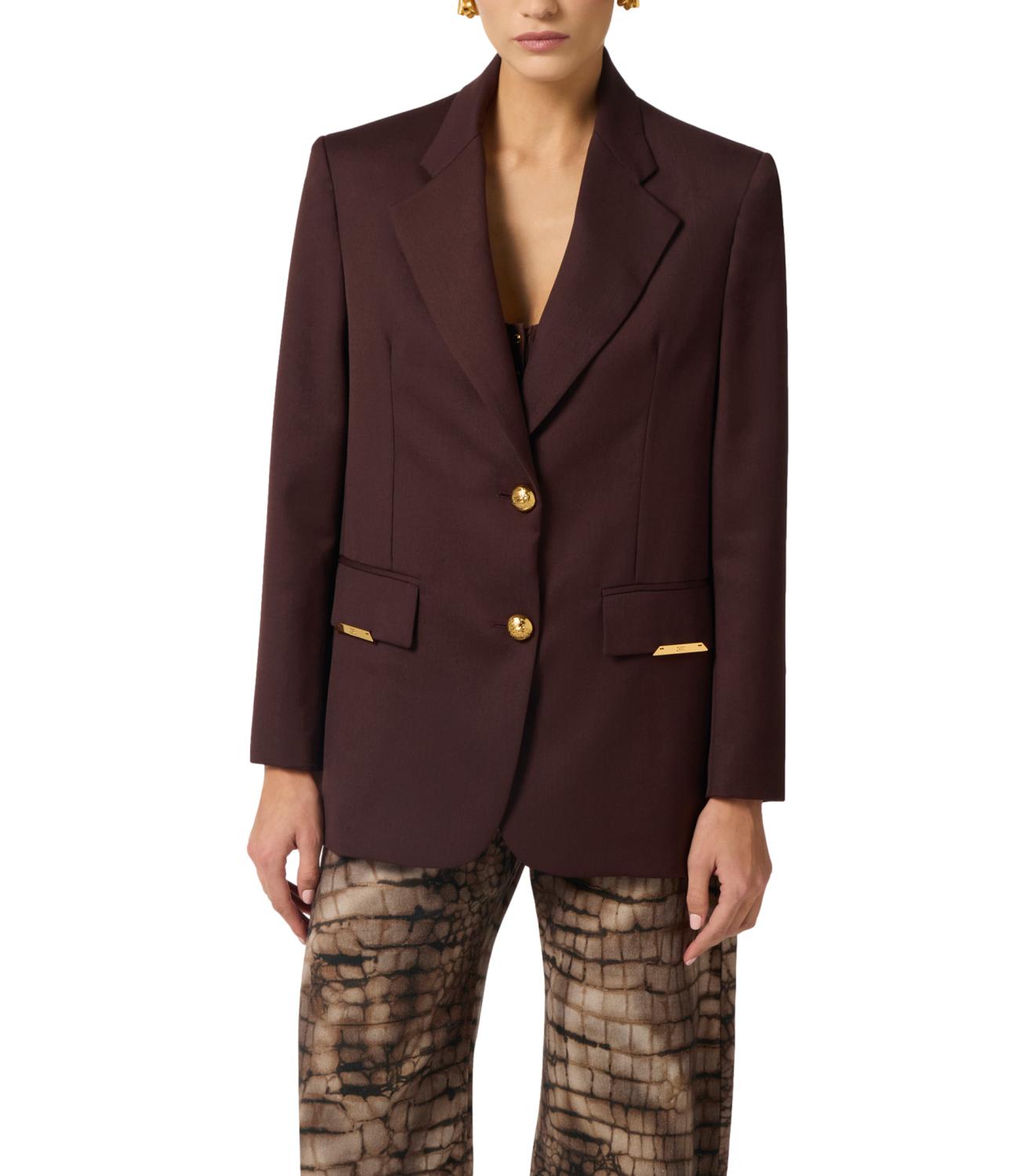 Elisabetta Franchi Giacca Cacao Donna