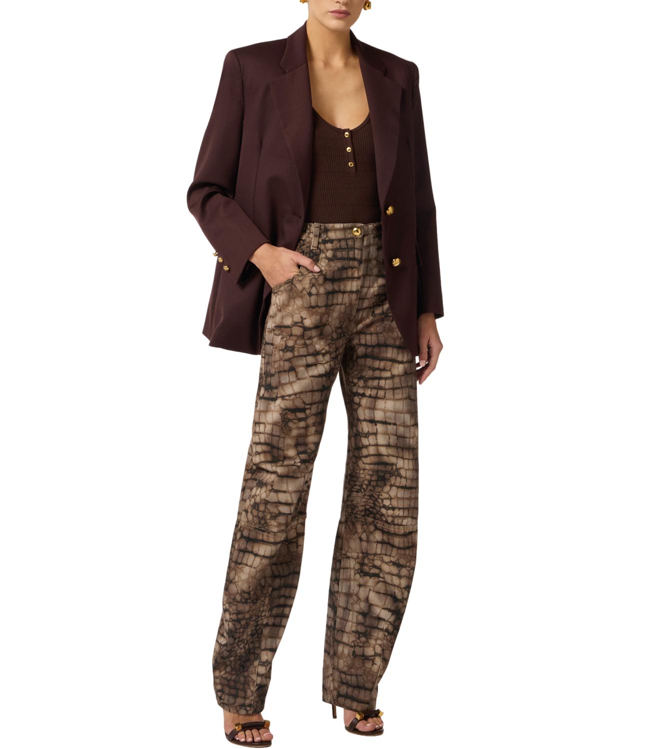 Elisabetta Franchi Giacca Cacao Donna
