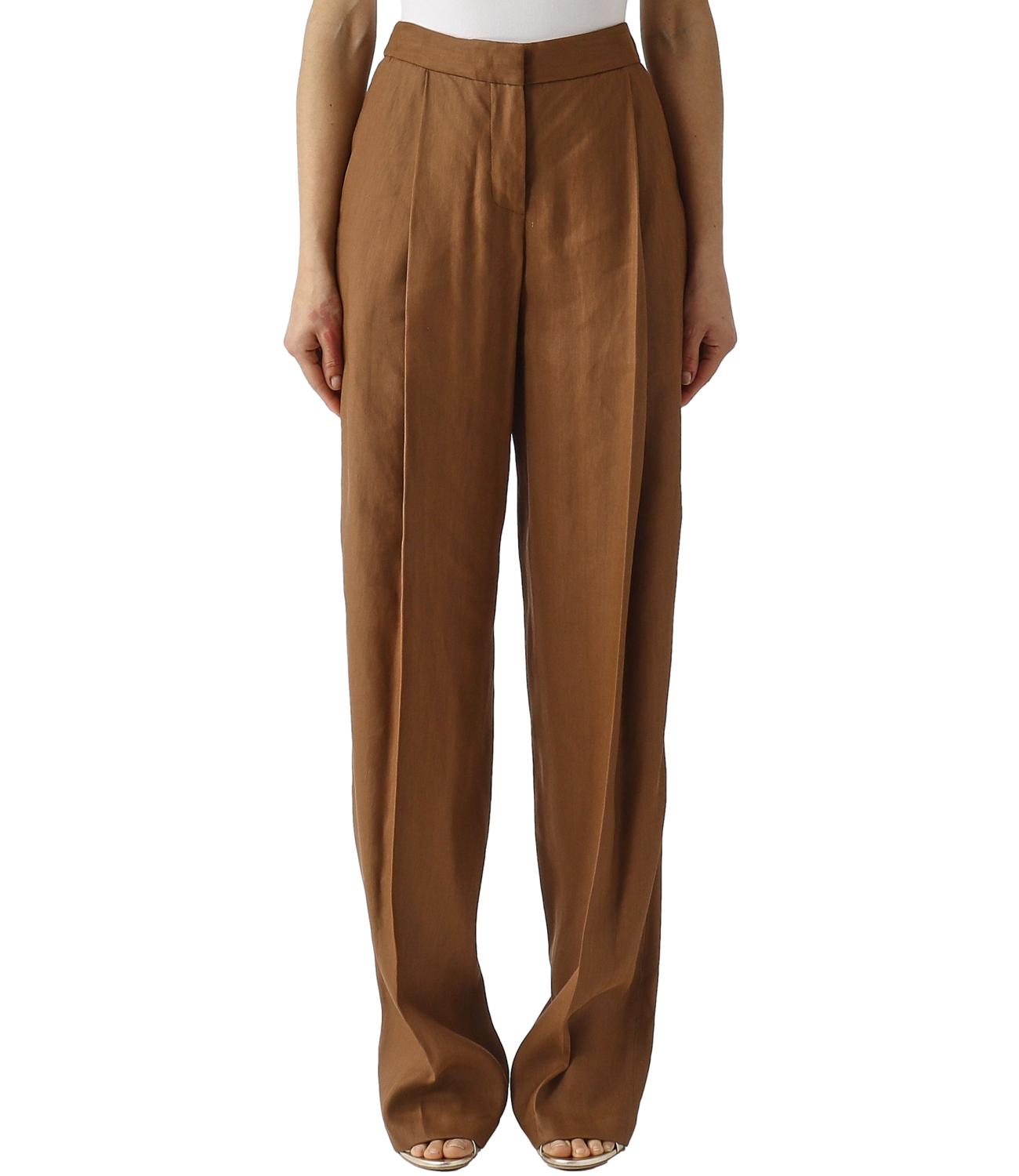 Elisabetta Franchi Pantalone da Donna - Cuoio
