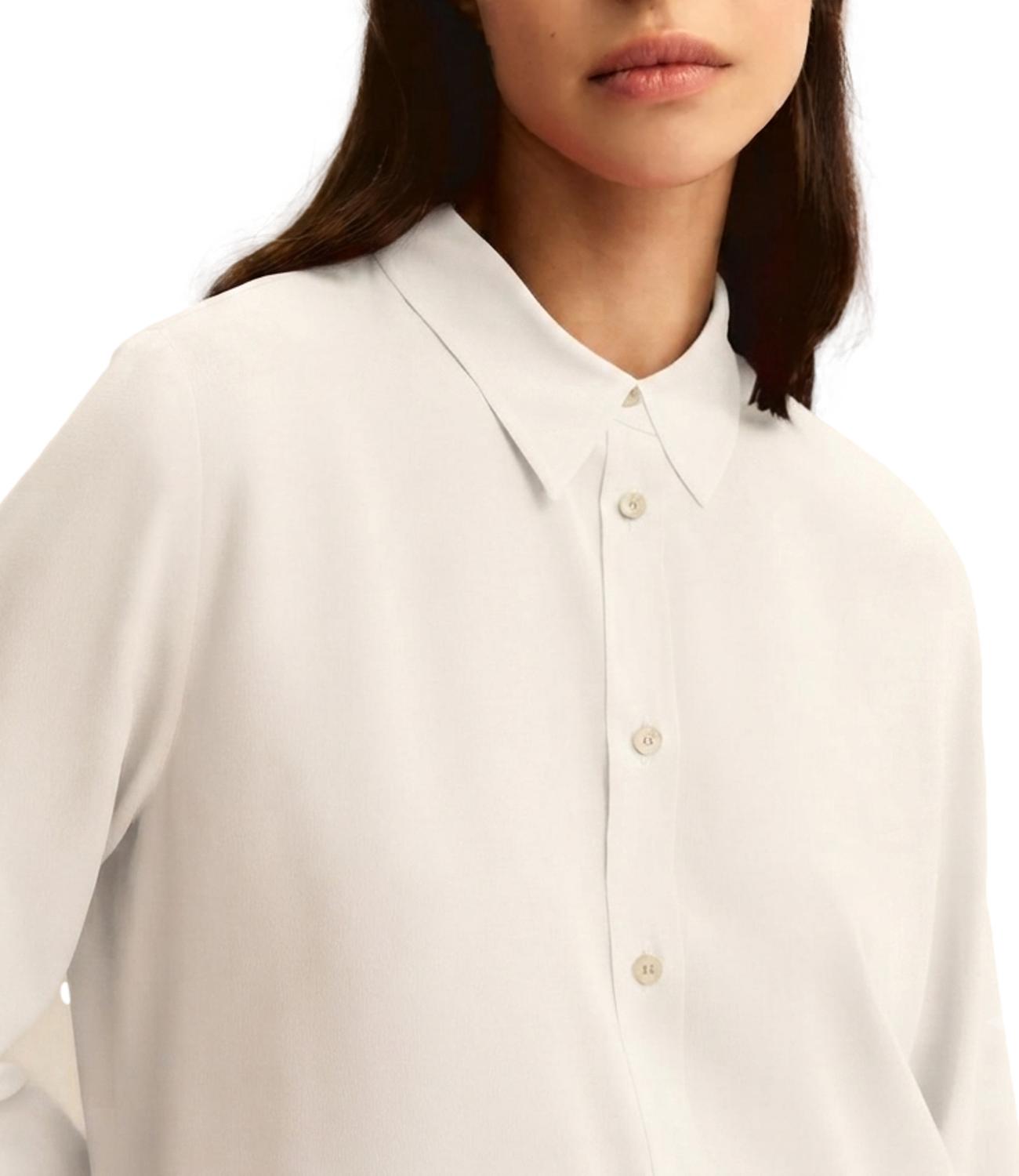Emme Marella Camicia Emmfaro Bianco Lana Donna