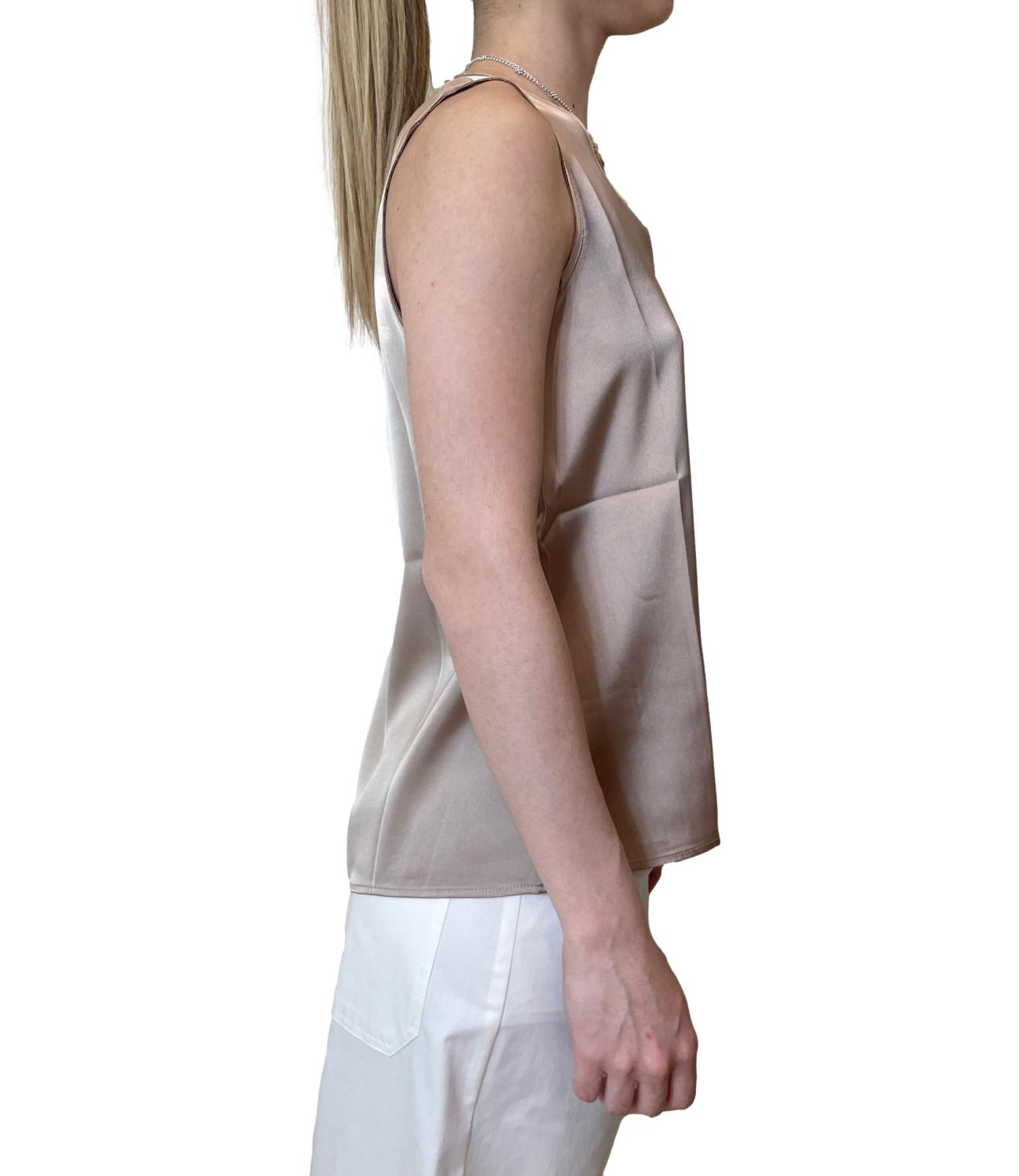 Emme Marella Top Emmcottage Beige Donna