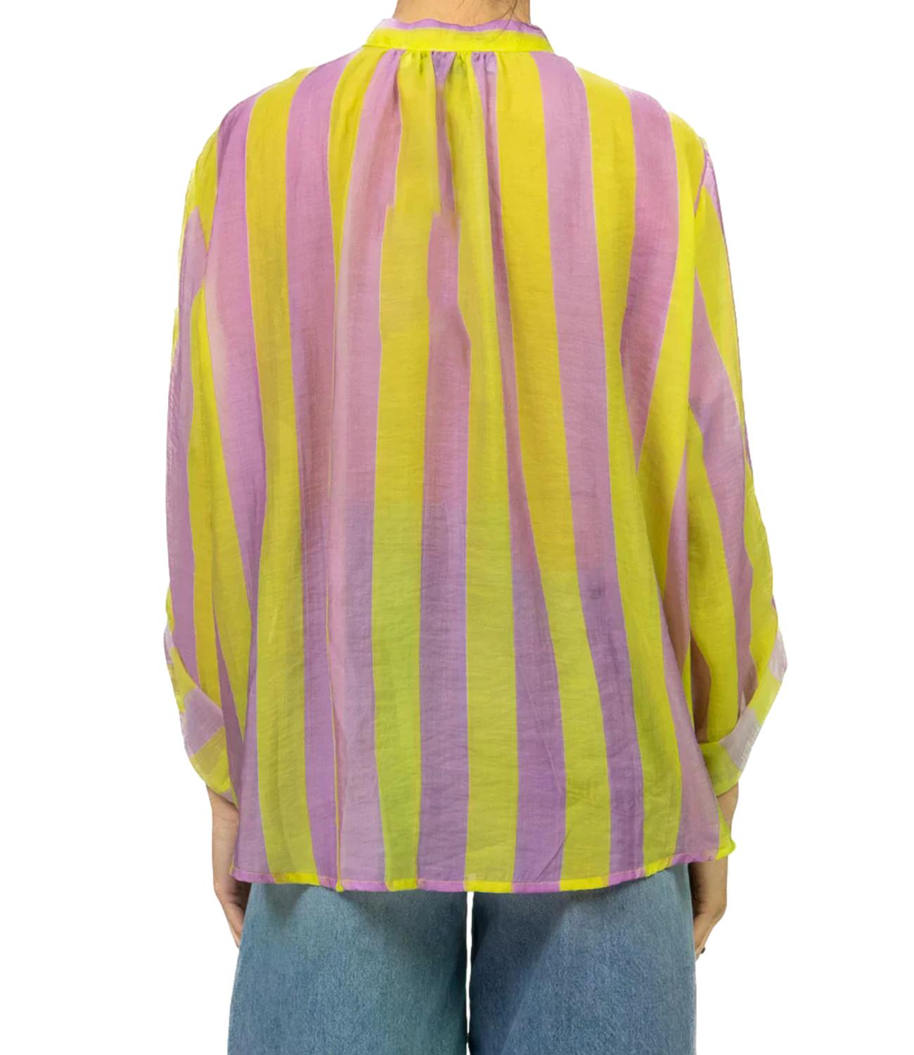 Have One Camicia da Donna - Riga Lilla/lime - CvS-Q422