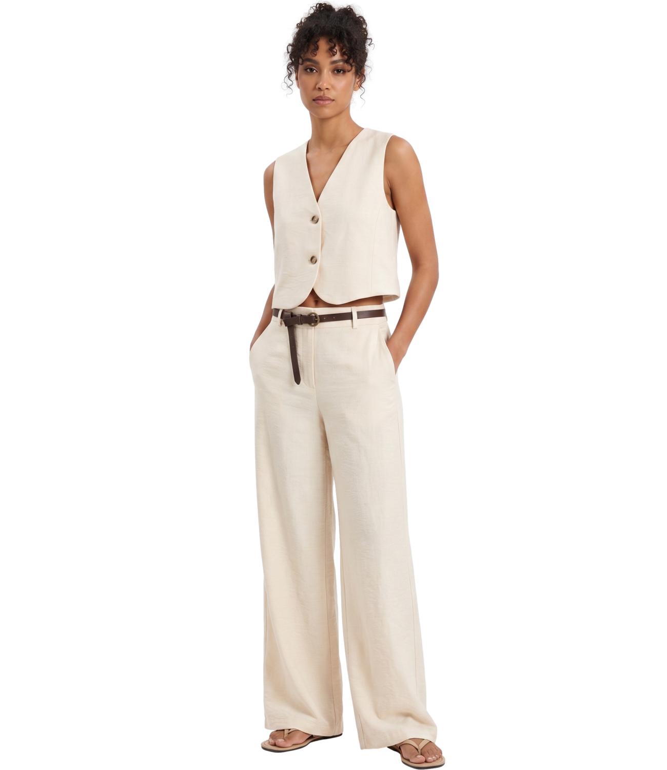Have One Pantalone da Donna - Beige - PiA-Q532